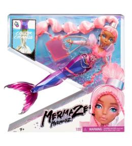 Mermaze Mermaidz - Lalka syrenka zmieniająca kolor Harmonique