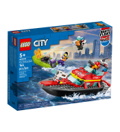 LEGO City - Łódź strażacka