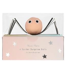 Kulki z niespodzianką Meri Meri - Pastel Halloween Pająk
