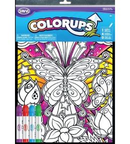 Colorups Motyle nauka kolorowania