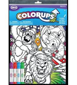 Colorups Zwierzaki nauka kolorowania