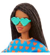 Lalka Barbie Fashionistas Modna przyjaciółka w niebieskim komplecie