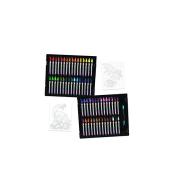 ORB FACTORY - pastele zestaw kredek  60 kolorów + blender
