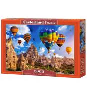 Puzzle Castorland 2000 el. - Colorful Balloons, Cappadocia