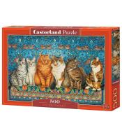 Puzzle Castorland 500 el. - Cat Aristocracy