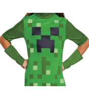 Strój Minecraft dla dziewczynki 7-8l - Creeper Classic