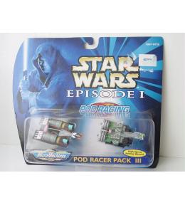 Zestaw figurek Star Wars Micro Machines - Pod Racer Pack III