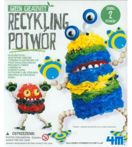 4M Green Creativity Recykling - Potwór z torebek