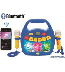 Głośnik Bluetooth karaoke Psi Patrol z dwoma mikrofonami, efektami świetlnymi
