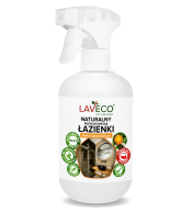 LAVECO Naturalny Płyn do Czyszczenia Łazienki 0,5l - Kwiat pomarańczy