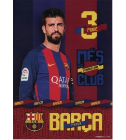 Karteczki wkłady do segregatora A5 FC Barcelona