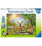 Puzzle XXL Ravensburger 200 el. - Leśne zwierzęta