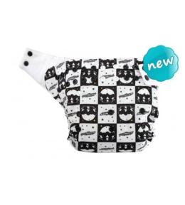 Mommy Mouse Otulacz XL Luna | Pielucha wielorazowa dla starszych dzieci Mommy Mouse Otulacz XL Luna | Pielucha wielorazowa dla starszych dzieci