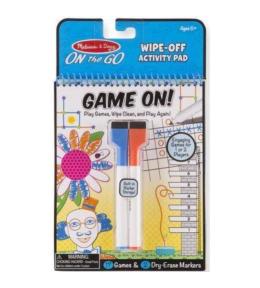 Zestaw zmazywalnych gier Melissa & Doug - Game On!