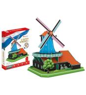 Puzzle 3D Holenderski wiatrak 71 el. CubicFun