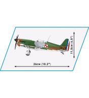 Klocki COBI Historical Collection WW2 - myśliwiec Morane-Sauliner MS.406