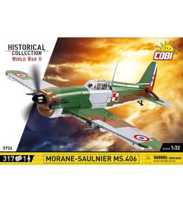 Klocki COBI Historical Collection World War II - myśliwiec Morane-Sauliner MS.406 Klocki COBI Historical Collection World War II - myśliwiec Morane-Sauliner MS.406