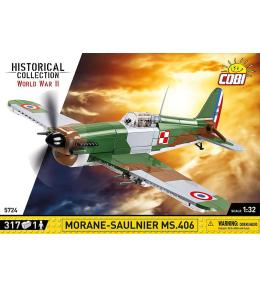 Klocki COBI Historical Collection WW2 - myśliwiec Morane-Sauliner MS.406