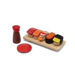 Drewniany zestaw do zabawy Plan Toys - Sushi