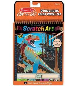 Wydrapywanka Melissa & Doug On The Go - Dinozaury