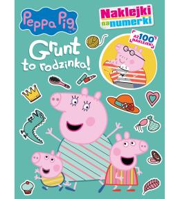 Peppa Pig. Naklejki na numerki