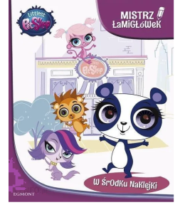 Littlest Pet Shop książeczka mistrz łamigłówek