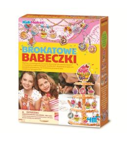 4M KidzMaker - Brokatowe babeczki