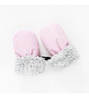 Juddlies Rękawiczki Salt& Pepper Pink 0-6m Juddlies Rękawiczki Salt& Pepper Pink 0-6m