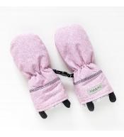 Juddlies Rękawiczki Salt& Pepper Pink 0-6m