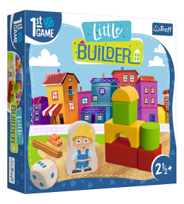 Pierwsza gra planszowa Little Builder Trefl