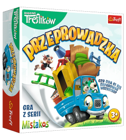 Gra zręcznościowa Trefl - Przeprowadzka, Rodzina Treflików