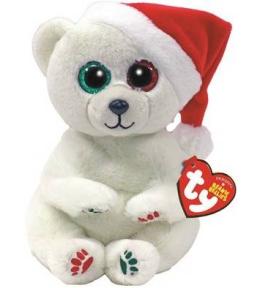 Maskotka TY Beanie Babies 15cm - miś polarny Emery