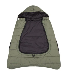 Śpiworek 2w1 CuddleCo Comfi-Cape - Khaki