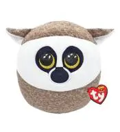 Maskotka poduszka TY Squish a Boos 22cm - lemur Linus