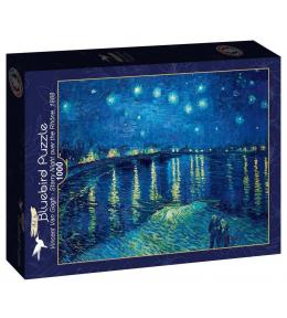 Puzzle Bluebird 1000 el. - Vincent van Gogh, Gwiaździsta noc nad Rodanem