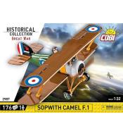 Klocki COBI Historical Collection Great War - myśliwiec Sopwith Camel F.1 ---uszkodzone opakowanie--- Klocki COBI Historical Collection Great War - myśliwiec Sopwith Camel F.1 ---uszkodzone opakowanie---
