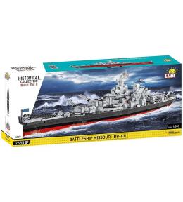 Klocki COBI Historical Collection World War II - pancernik USS Missouri (BB-63) ---uszkodzone opakowanie--- Klocki COBI Historical Collection World War II - pancernik USS Missouri (BB-63) ---uszkodzone opakowanie---