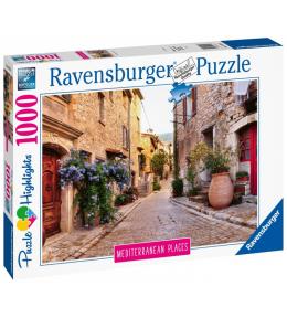 Puzzle Ravensburger 1000 el. - Śródziemnomorska Francja ---uszkodzone opakowanie--- Puzzle Ravensburger 1000 el. - Śródziemnomorska Francja ---uszkodzone opakowanie---