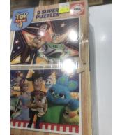 Puzzle drewniane Educa 2x25, el. - Toy Story 4 ---uszkodzone opakowanie--- Puzzle drewniane Educa 2x25, el. - Toy Story 4 ---uszkodzone opakowanie---