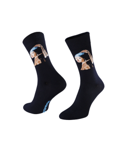 Skarpetki Krystjan Crazy Socks rozmiar 44-47 - Dziewczyna z perłą, Johannes Vermeer