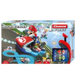 Tor wyścigowy Carrera 1. First - Mario Cart, 2,4m ---uszkodzone opakowanie--- Tor wyścigowy Carrera 1. First - Mario Cart, 2,4m ---uszkodzone opakowanie---
