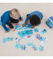 Puzzle podłogowe Crocodile Creek 36 el. - Podwodny świat ---uszkodzone opakowanie--- Puzzle podłogowe Crocodile Creek 36 el. - Podwodny świat ---uszkodzone opakowanie---