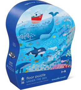 Puzzle podłogowe Crocodile Creek 36 el. - Podwodny świat ---uszkodzone opakowanie--- Puzzle podłogowe Crocodile Creek 36 el. - Podwodny świat ---uszkodzone opakowanie---