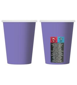 Kubeczki papierowe GoDan 250ml/6szt - Lawendowe Kubeczki papierowe GoDan 250ml/6szt - Lawendowe