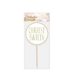 Dekoracja na tort GoDan - Chrzest Święty Dekoracja na tort GoDan - Chrzest Święty
