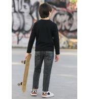 Dżinsy Mayoral szare slim fit dla chłopca 9l/134cm Dżinsy Mayoral szare slim fit dla chłopca 9l/134cm