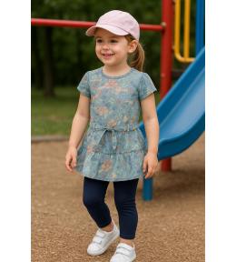 Boboli dziewczęca tunika w kwiaty – bawełna, 104cm (4 lata) Boboli dziewczęca tunika w kwiaty – bawełna, 104cm (4 lata)