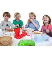 Pojemnik na mokre chusteczki Funkybox - Lime Green Dots