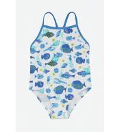 Boboli Aqua – Kostium kąpielowy dziewczęcy w rybki - 98cm/3l Boboli Aqua – Kostium kąpielowy dziewczęcy w rybki - 98cm/3l