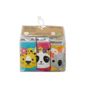 Zoocchini Majtki Bokserki Dziewczęce Flower Power 4-5 lat – 3 szt Zoocchini Majtki Bokserki Dziewczęce Flower Power 4-5 lat – 3 szt